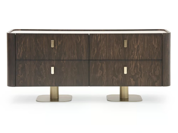OVERSEAS - Wooden chest of drawers by formitalia luxury group - view 2